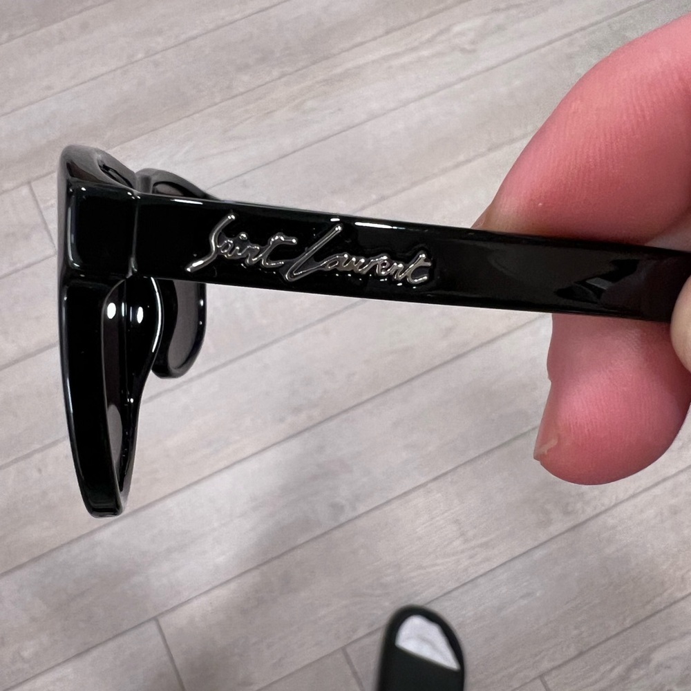 Saint Laurent Black Sunglasses w/ Case | SL 334 - Picture 6 of 9